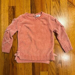 DKNY Pink Polyester Toddler Sweater